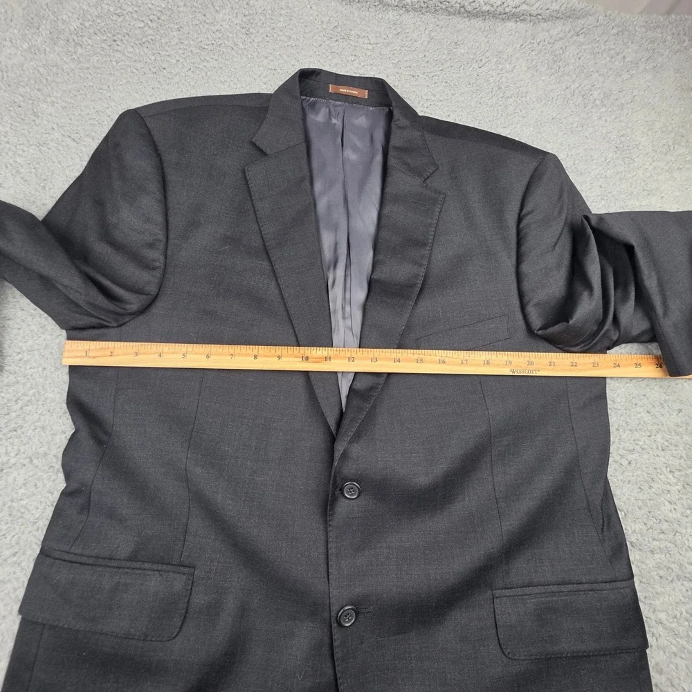Peter Millar Sport Coat Mens 46R Charcoal Gray 100% Wool 2-Button Blazer‎ Canada